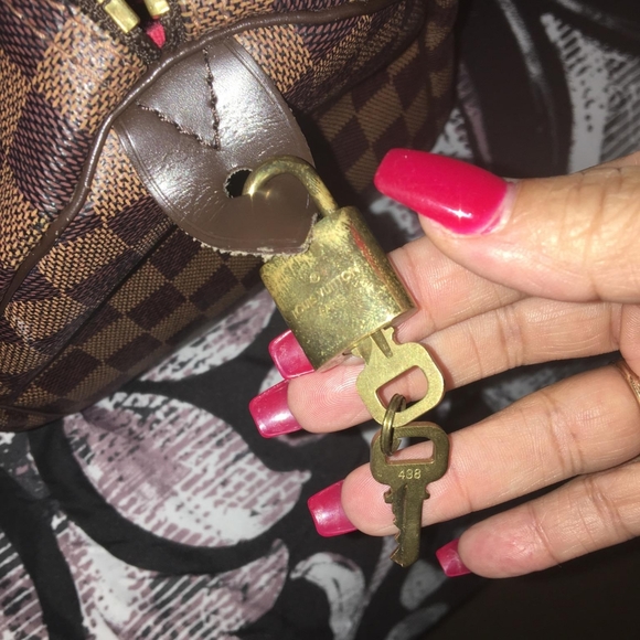 LOUIS VUITTON Damier Ebene Speedy 30 - Picture 5 of 5